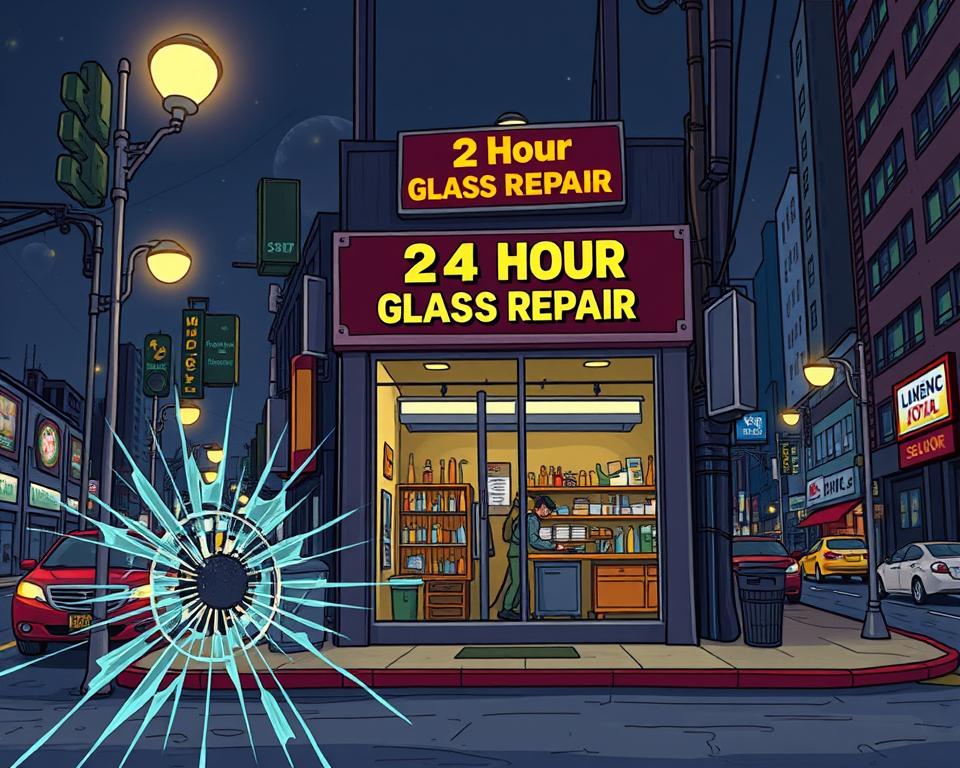 24 hour commercial glass repair